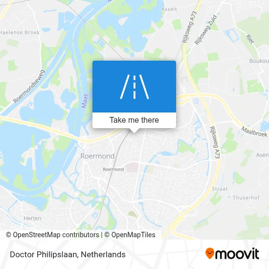 Doctor Philipslaan map