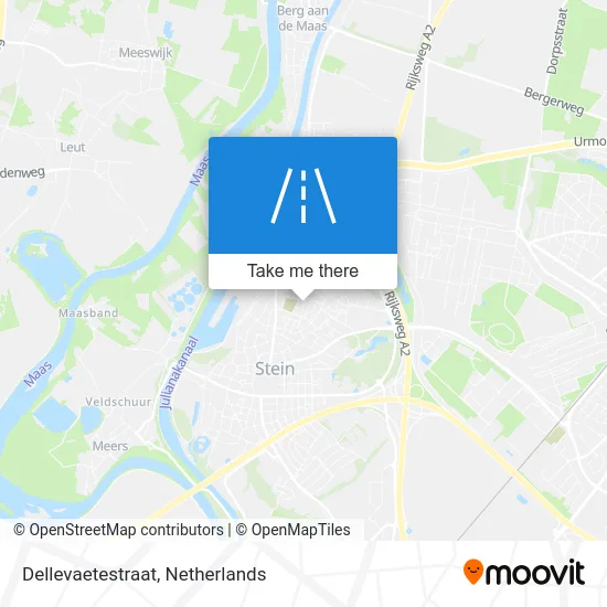 Dellevaetestraat map