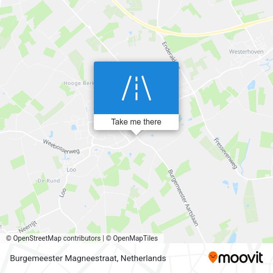 Burgemeester Magneestraat map