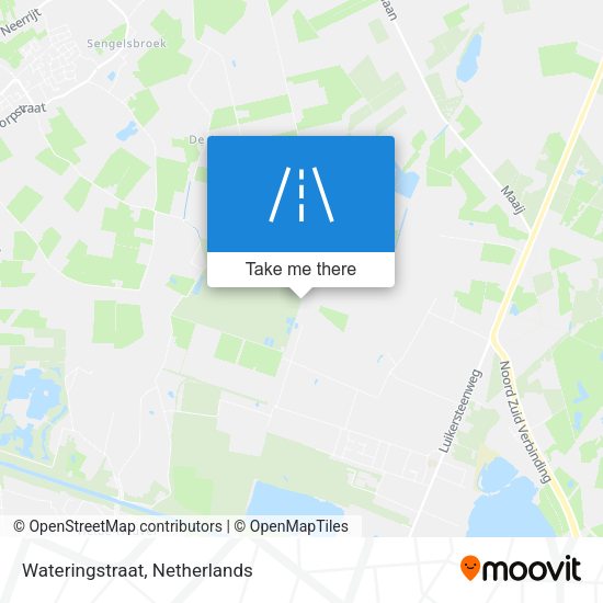 Wateringstraat map