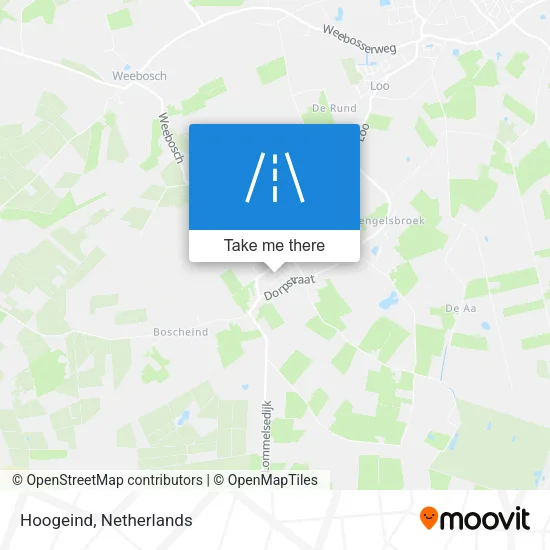 Hoogeind map