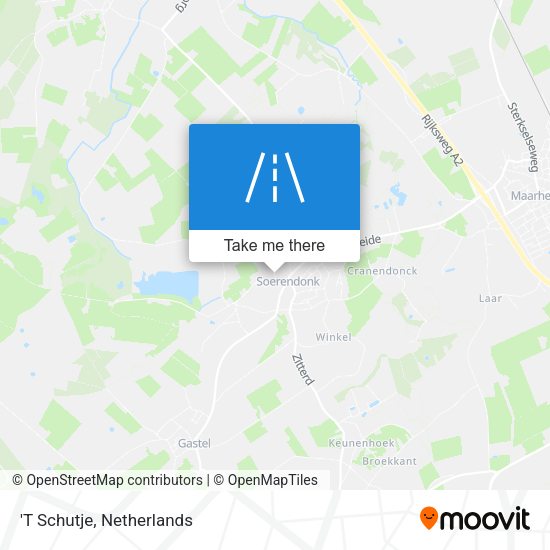 'T Schutje map