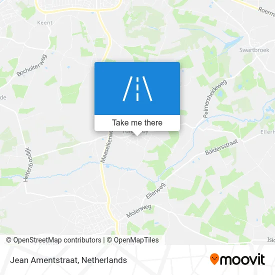 Jean Amentstraat map