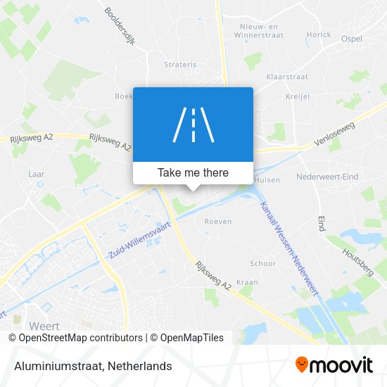 Aluminiumstraat map