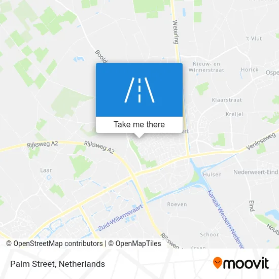 Palmstraat map