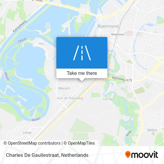 Charles De Gaullestraat map