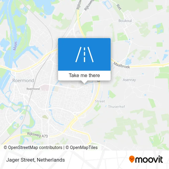 Jagerstraat map