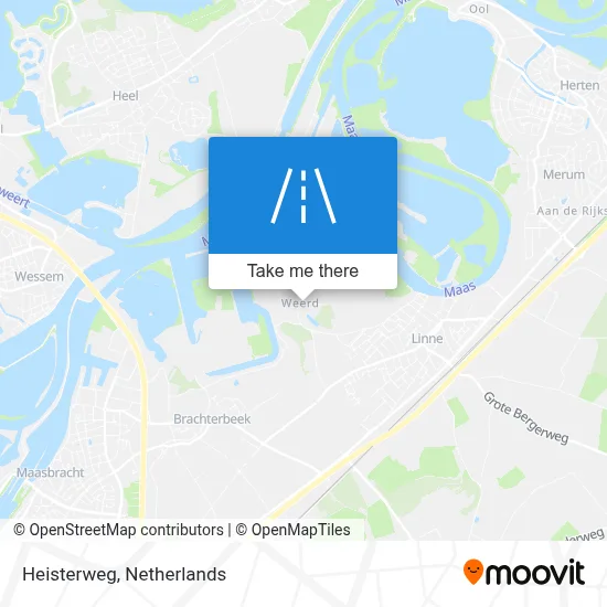 Heisterweg map
