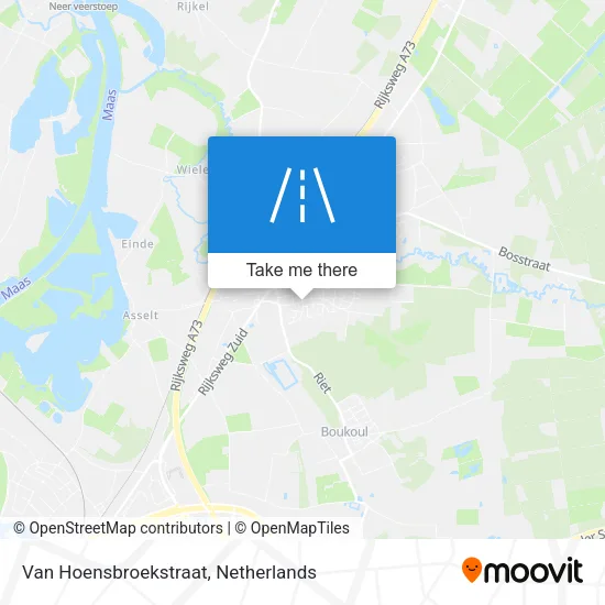 Van Hoensbroekstraat map