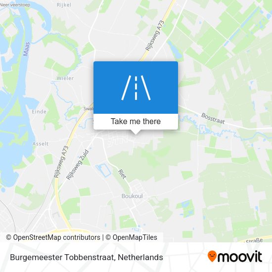 Burgemeester Tobbenstraat map