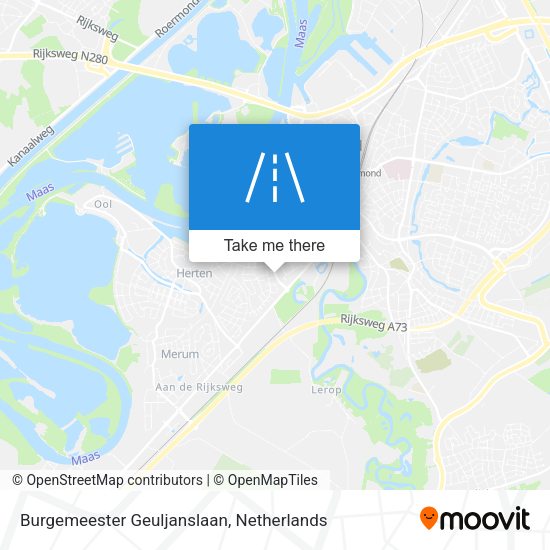 Burgemeester Geuljanslaan map
