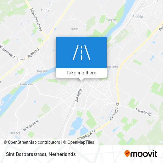 Sint Barbarastraat map