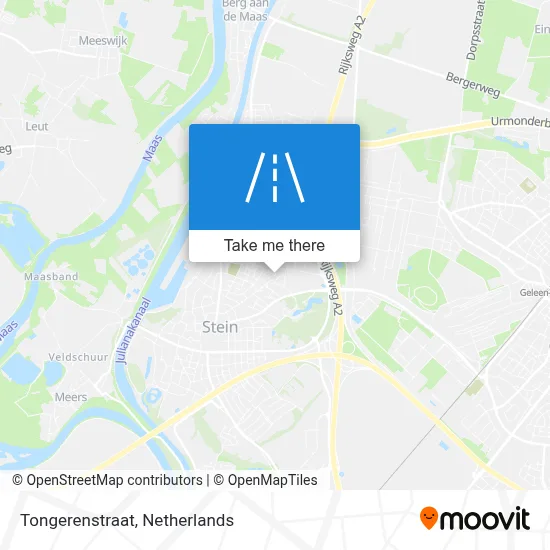 Tongerenstraat map