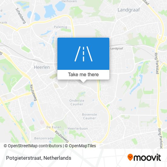 Potgieterstraat map