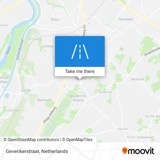 Geverikerstraat map