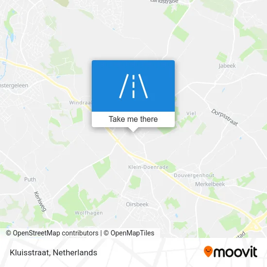 Kluisstraat map