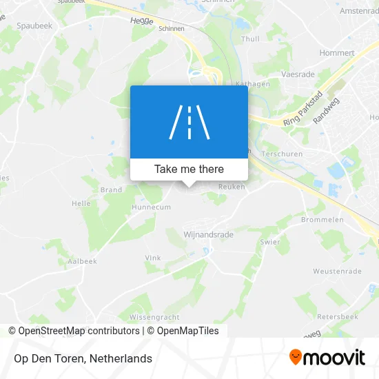 Op Den Toren map