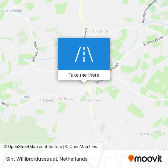 Sint Willibrordusstraat map