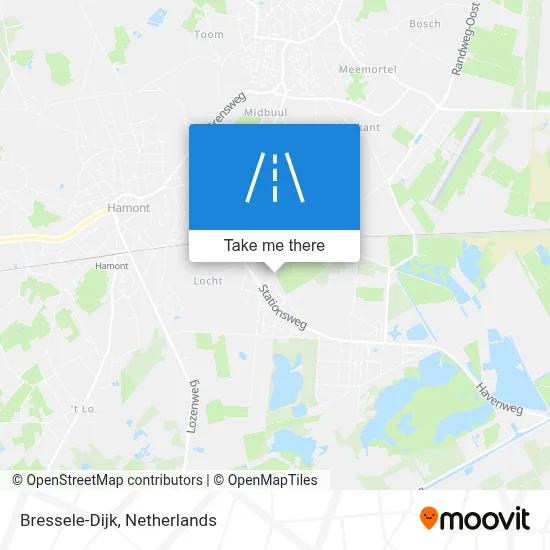 Bressele-Dijk map