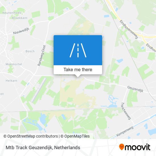 Mtb Track Geuzendijk map