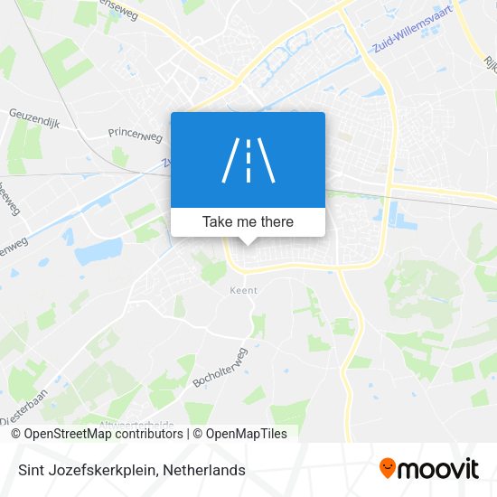 Sint Jozefskerkplein map