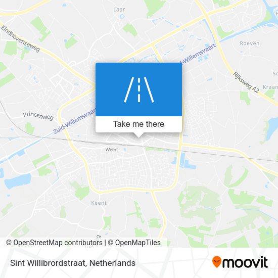 Sint Willibrordstraat map
