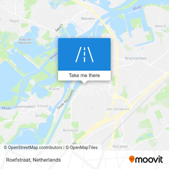 Roefstraat map