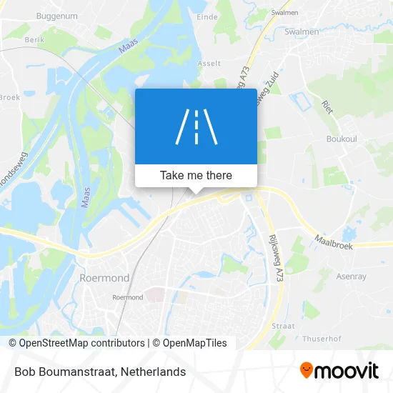 Bob Boumanstraat map