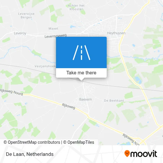 De Laan map