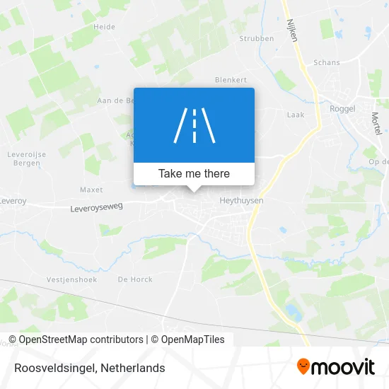 Roosveldsingel map