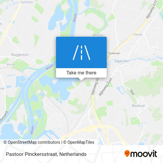 Pastoor Pinckersstraat map