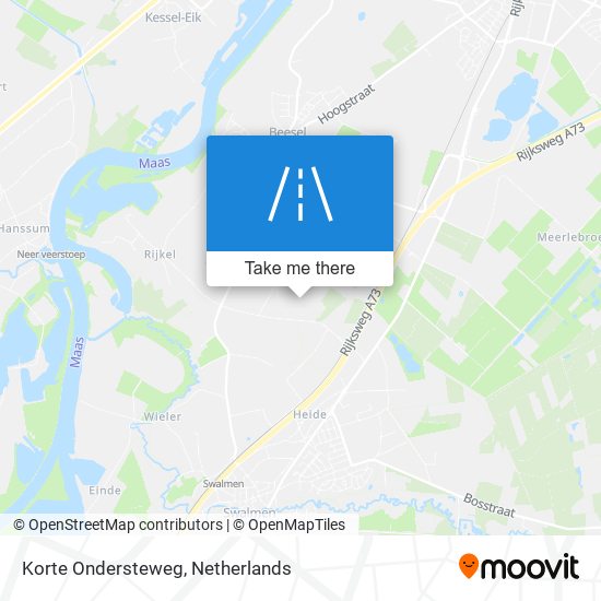 Korte Ondersteweg map