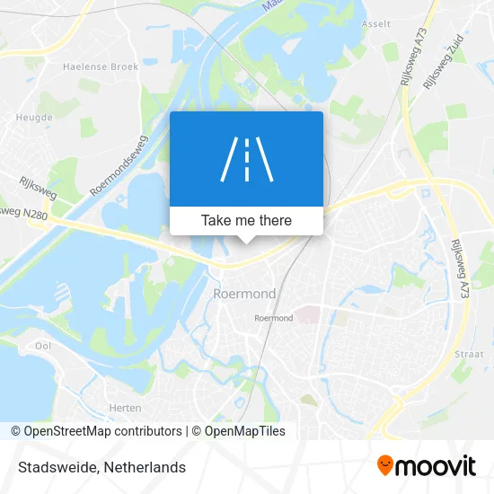 Stadsweide map