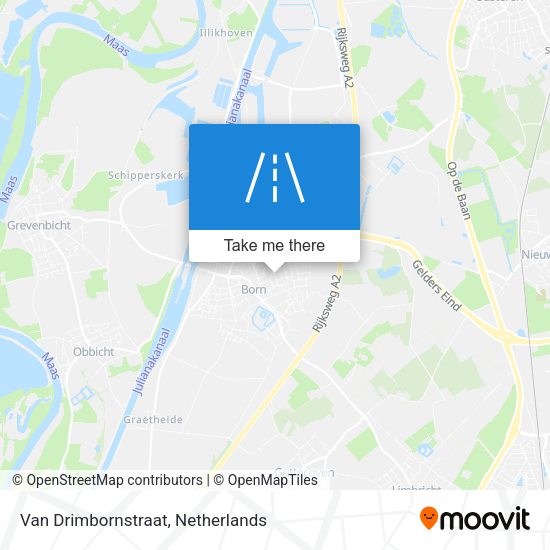 Van Drimbornstraat map