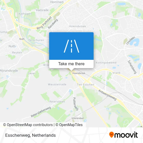 Esschenweg map