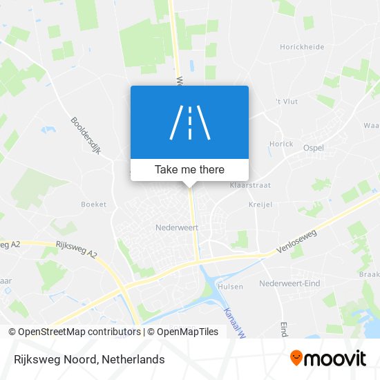 Rijksweg Noord map