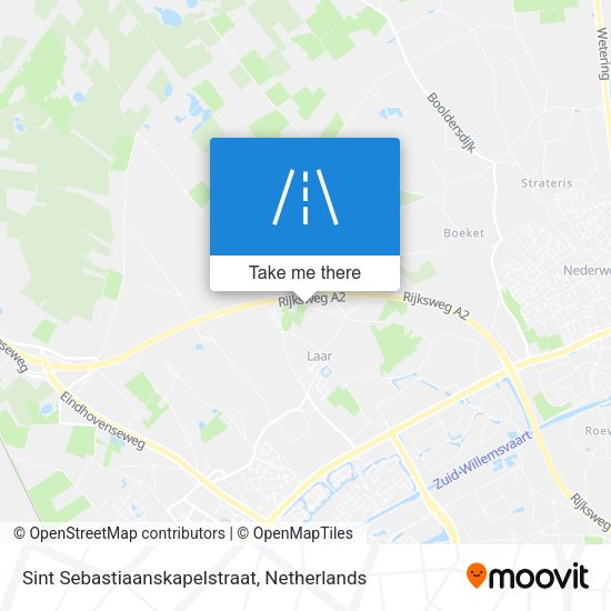 Sint Sebastiaanskapelstraat map