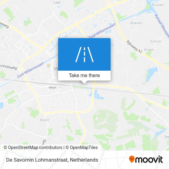De Savornin Lohmanstraat map