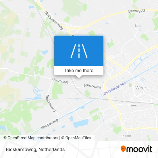 Bieskampweg map