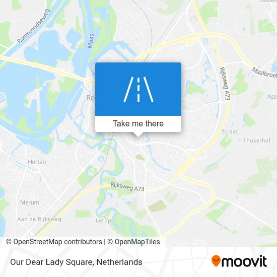 Onze Lieve Vrouweplein map