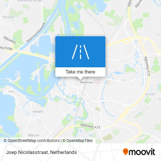 Joep Nicolasstraat map