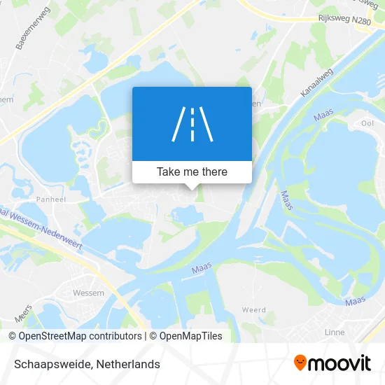 Schaapsweide map
