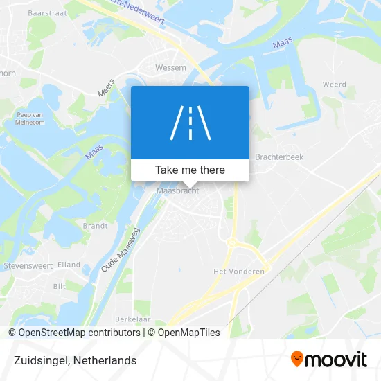 Zuidsingel map