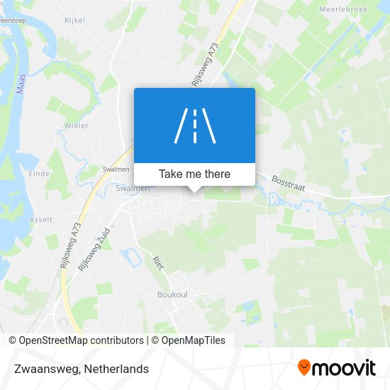 Zwaansweg map