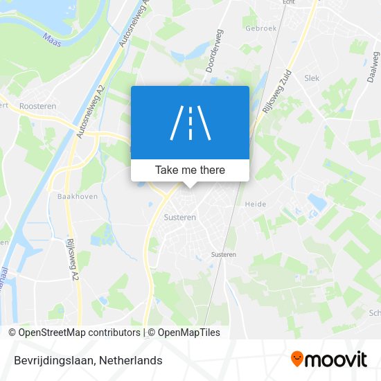 Bevrijdingslaan map