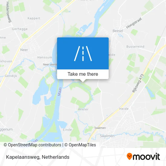 Kapelaansweg map