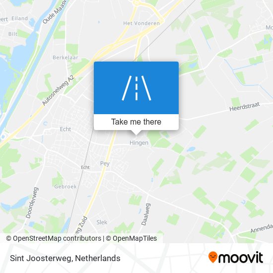 Sint Joosterweg Karte