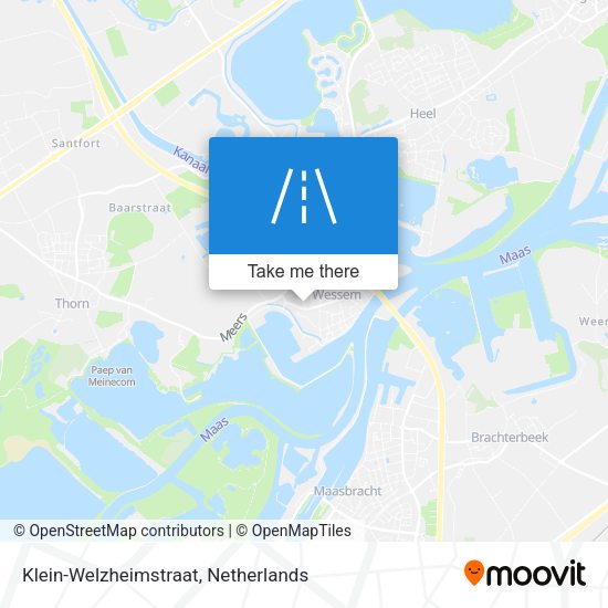 Klein-Welzheimstraat map