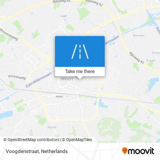 Voogdenstraat map