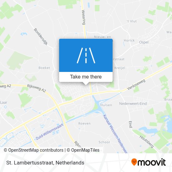 St. Lambertusstraat map